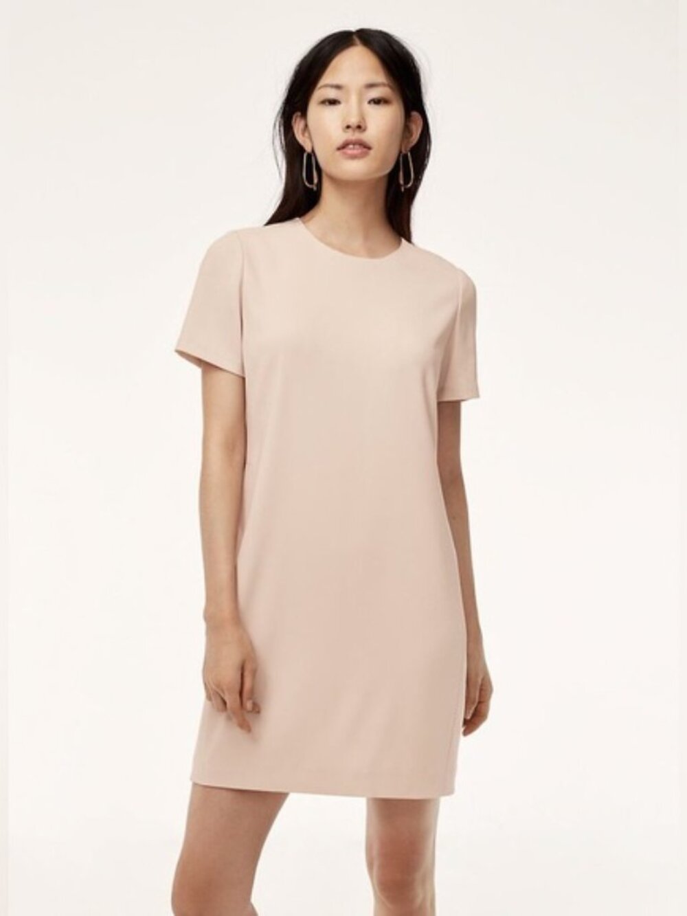 Aritzia Babaton Patricio Mini Sheath Dress Denude Professional Minimalist Size 4